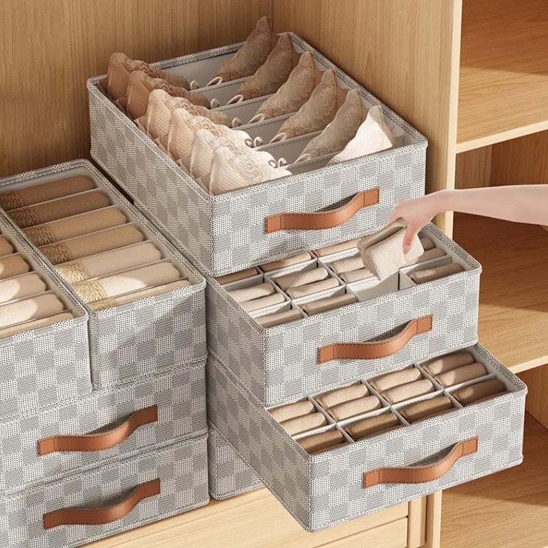 Storage Drawer Organizer For Underwear Socks Wardrobe Organizer Clothes Storage Boxes Bedroom Foldable Closet Clothes Organizer