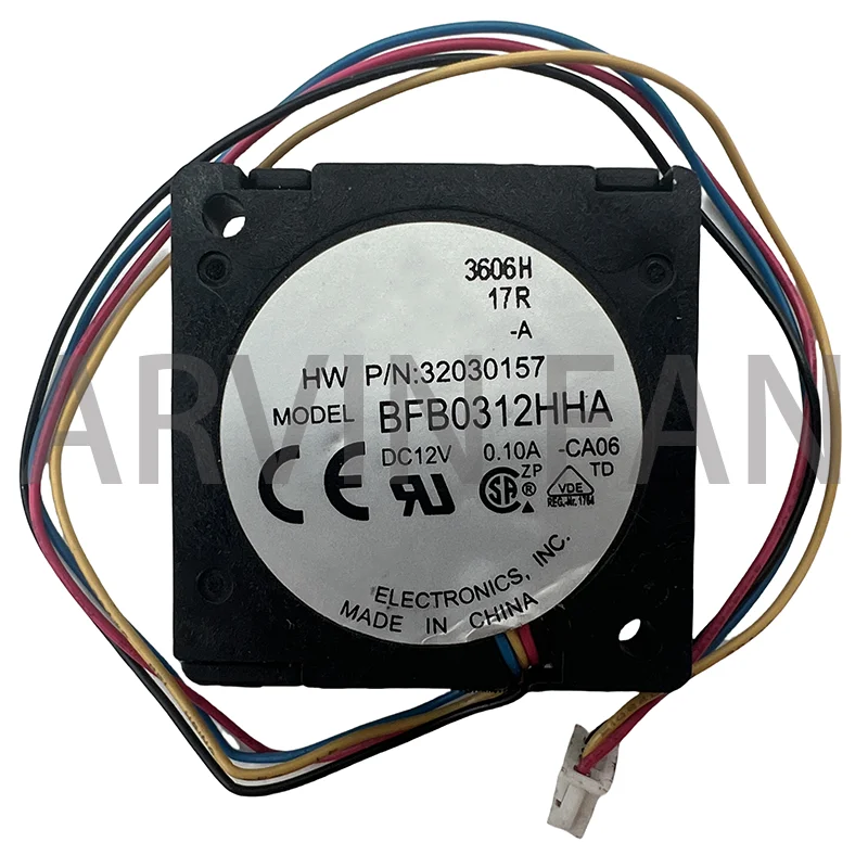 

BFB0312HHA -CA06 3012 30mm 3cm 12V 0.10A Mini Blower Turbo Cooler Cooling Fans