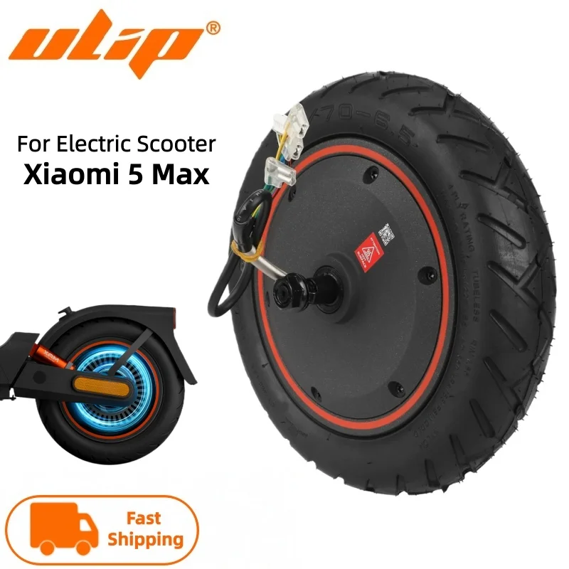 

Original Electric Scooter Mortor Wheel with 60/70-6.5 Vacuum Tire for Xiaomi 5 Max 48V400W Engine Motor 10 Inch Tubeless Tyre