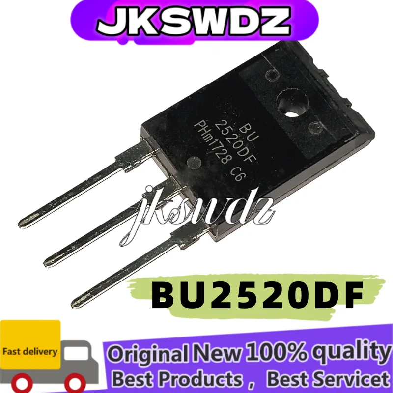 

5-10PCS Original quality BU2520 BU2520AF BU2520DF TO-30F ultrasonic power supply tube