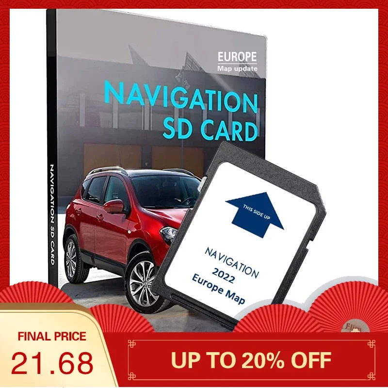 Sat Nav SD Card Update Cards Navigation for IVECO 2022 Map Europe XP Daily Stralis Hi-Way