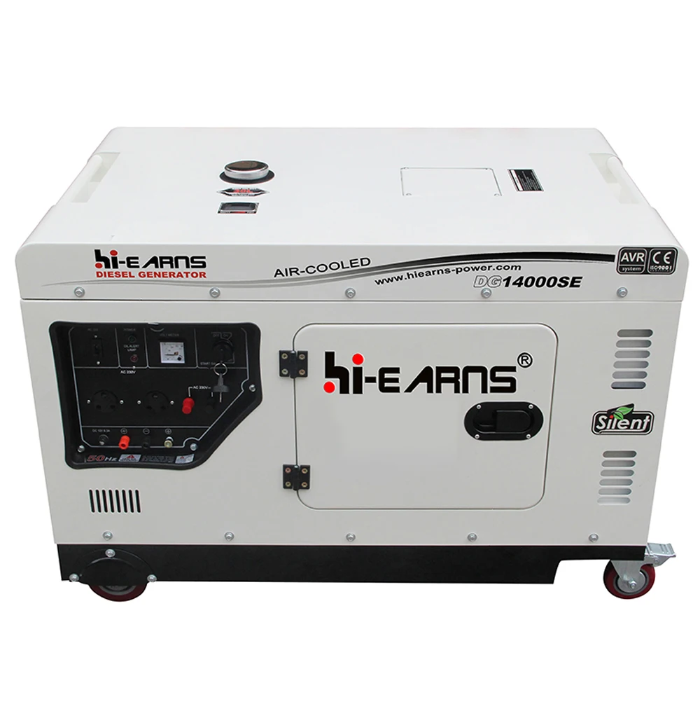 

8KVA 9KVA 10kVA 12kVA 16kVA 20kVA Super Silent Diesel Generator Portable Diesel Generators air cooled