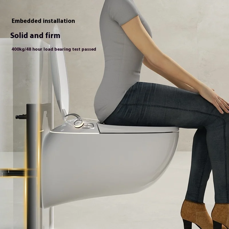 نظام مرحاض AI تجاري، عملية اتصال صفرية، تصميم متين مقاوم للماء للاستخدام في المطارات/الفنادق #3