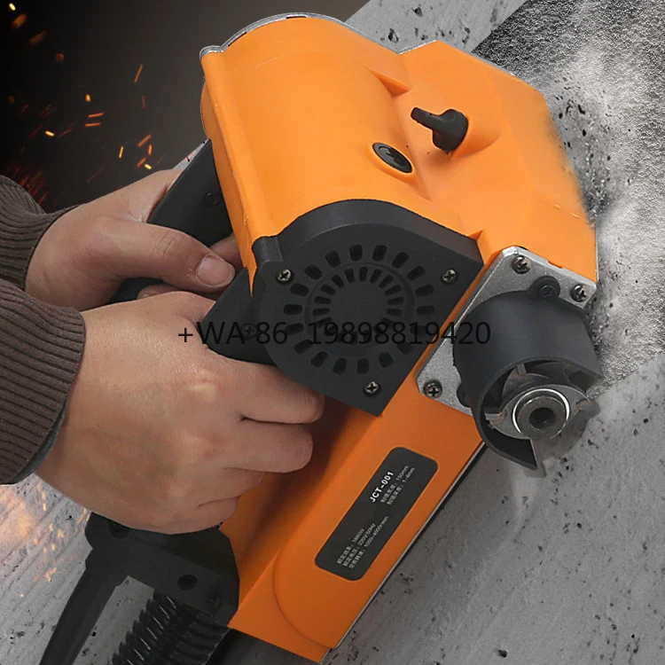 Mini Electric Wood Planer with Knife Shaft Factory Directly Professional Shovel Planing   Plastering150mm Industrial Handheld