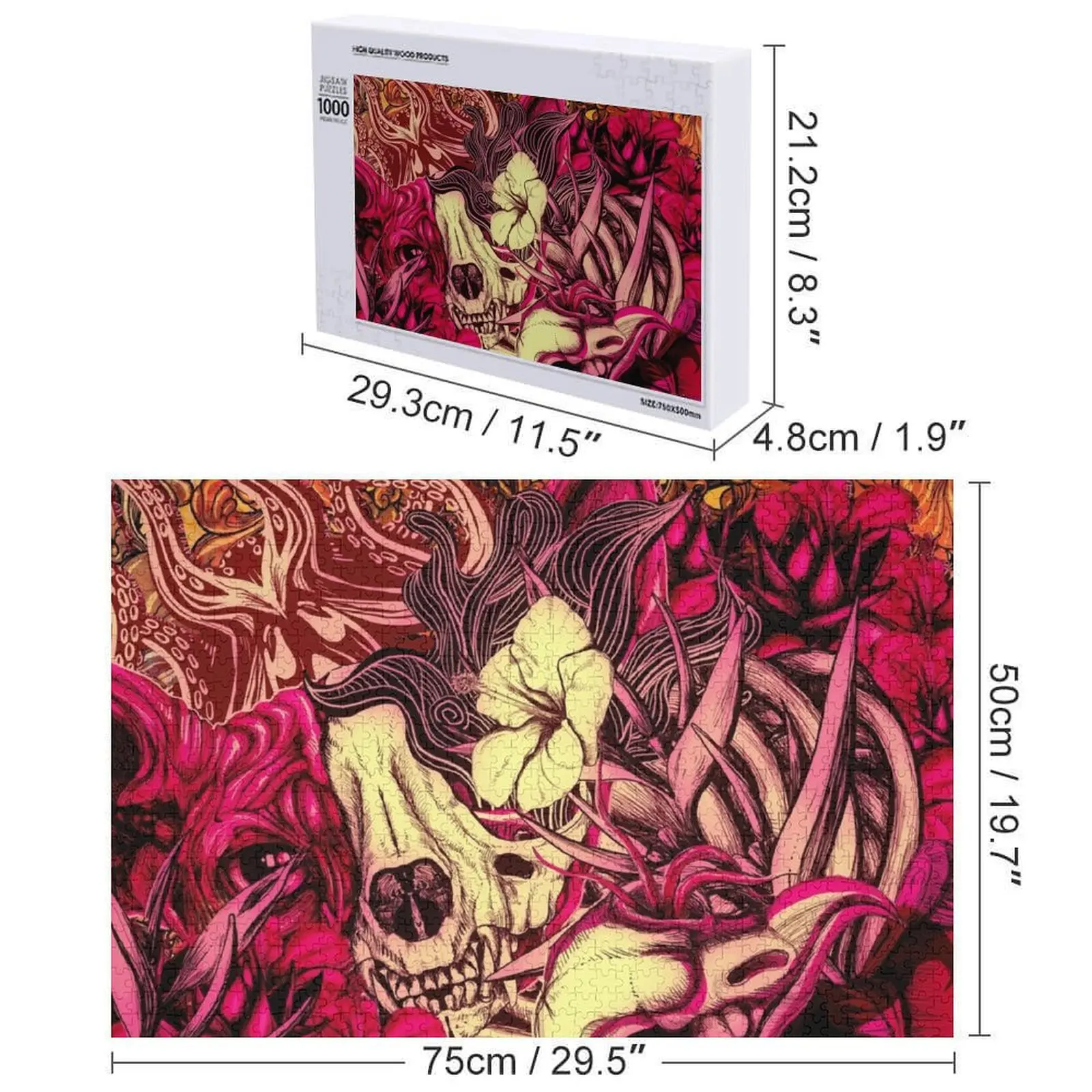 Sphynx gatto e fiori Puzzle Animali in legno Pezzi di puzzle Adulti Opere d'arte Puzzle con nome in legno personalizzato