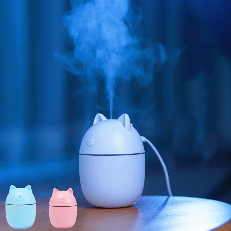 Mini humidificateur électrique, diffuseur d'arômes, USB, portable, petite capacité, maison, chambre à coucher