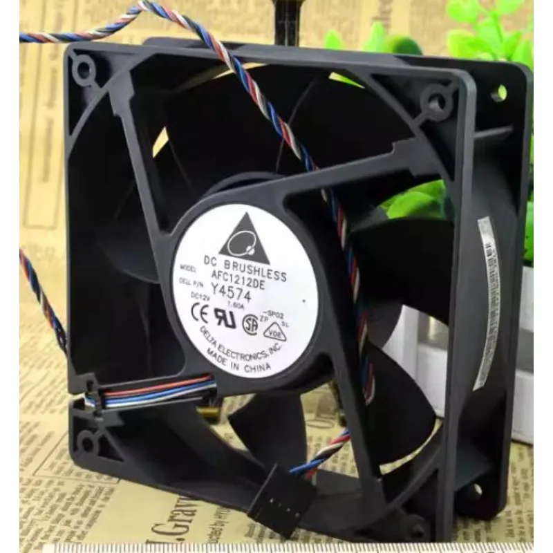 NEW Cooling Fan for Delta AFC1212DE 12038 12V 1.6A High Air Volume PWM Temperature Control Violent Fan 120*120*38mm