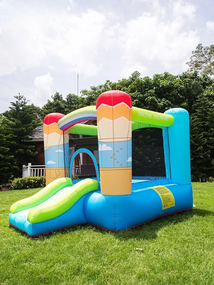 TAO Indoor Small Children Trampoline Naughty Castle Amusement Park Slide Trampoline Toys