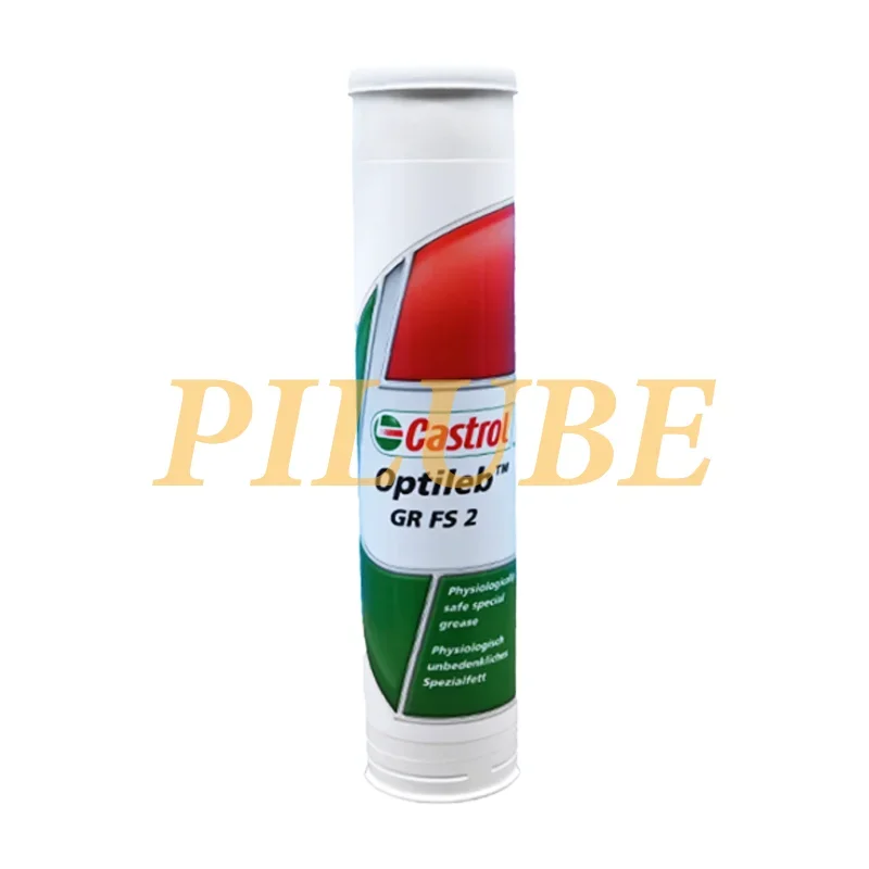 CASTROL Optileb GR FS 2 Food Grade High-Speed Bearing Grease NSF H1 Certified for Safe and Reliable Lubrication Original Product