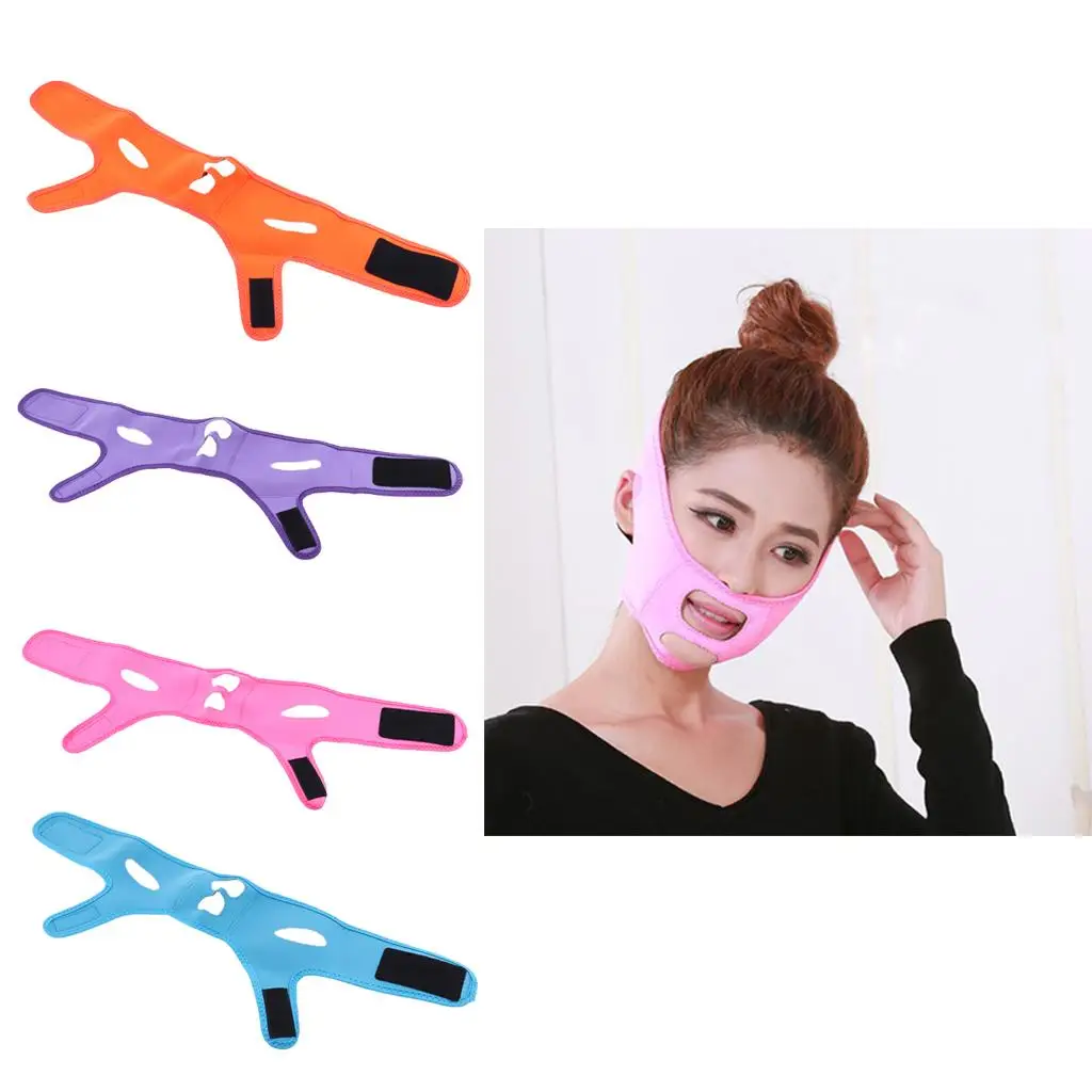 

Shaper Belt Facial Shaping Strap Belt Band for Double Chin Cheek Lifting Up - 4 Colors Optional