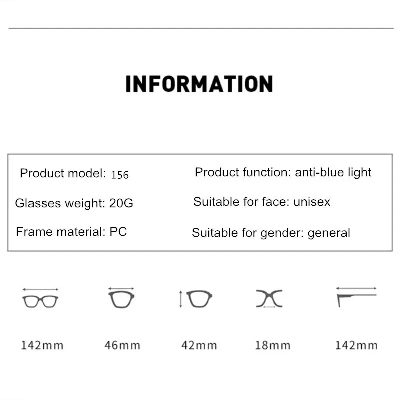 Anti-Blue Light Eyeglasses Cat Eye Glasses Frame Women Optical Computer Eyewear Radiation Protection Spectacle Lunette Homme