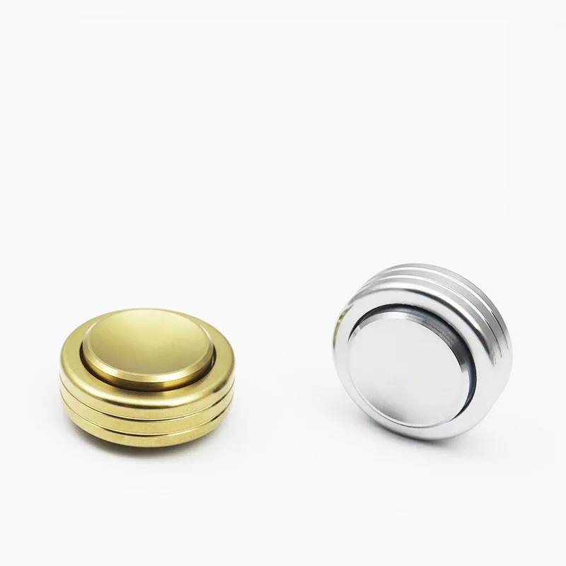 2 em 1 giroscópio girador de aço inoxidável anti estresse redemoinho metal girando topo ansiedade brinquedos adultos crianças juguetes