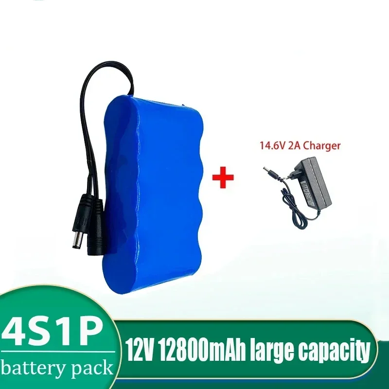 

12.8V 4S1P Battery Pack 32700 LiFePO4 Lithium Iron Phosphate Battery 40A Electric Boat Balance 12V Uninterruptible Power Supply