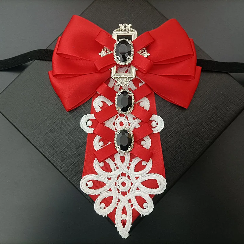 Kép 4: Eredeti handmade Meghajlás Kapcsolat retro Brit Koreai men's Teendő Áldomás báli Angol kosztüm Ing accessor Csillogás high-end Csőbilincs virágos