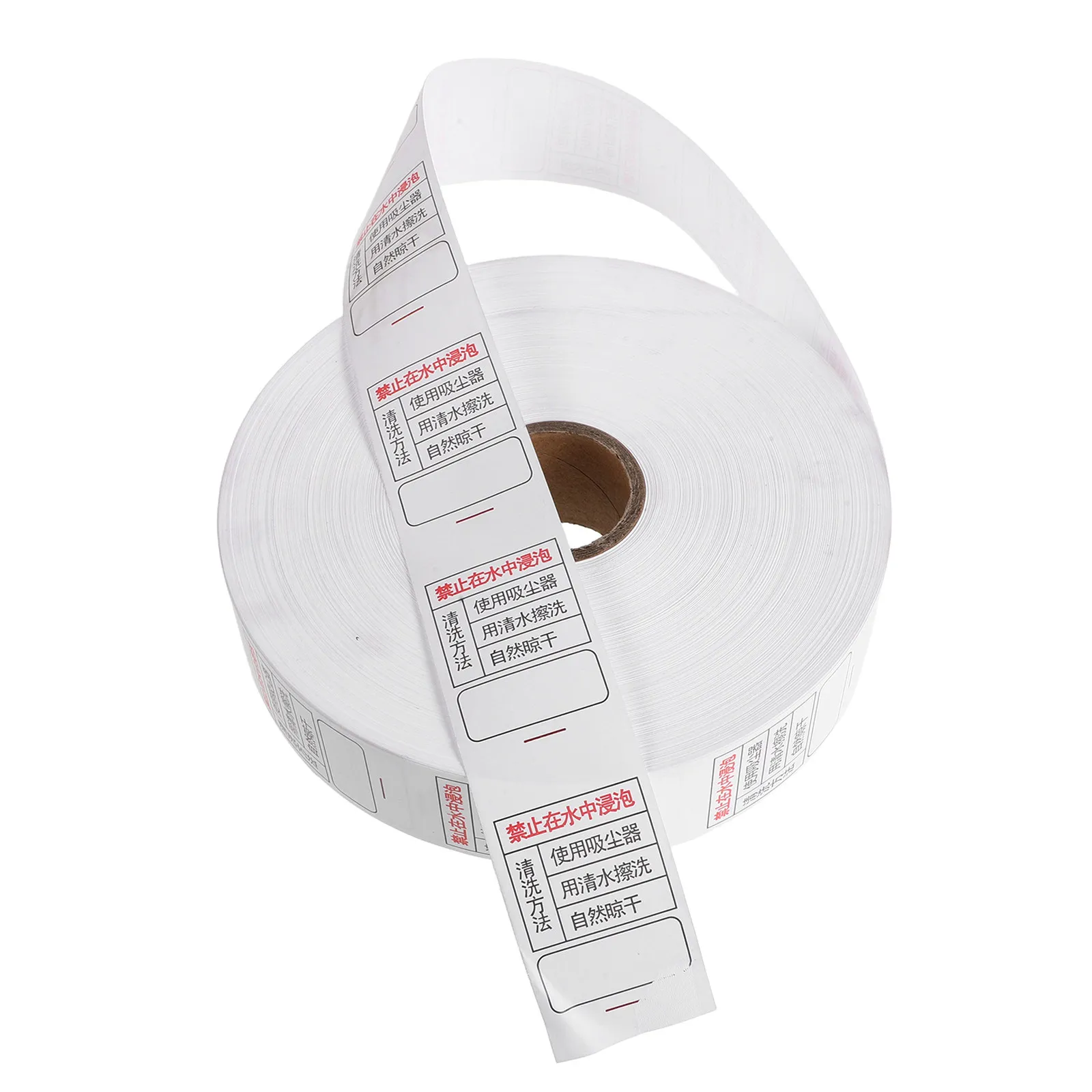 1 Roll Car Floor Mat Care Label 200M Universal Waterproof Adhesive Auto Accessory Laundry Symbol Washing Instruction Tag Vehicle