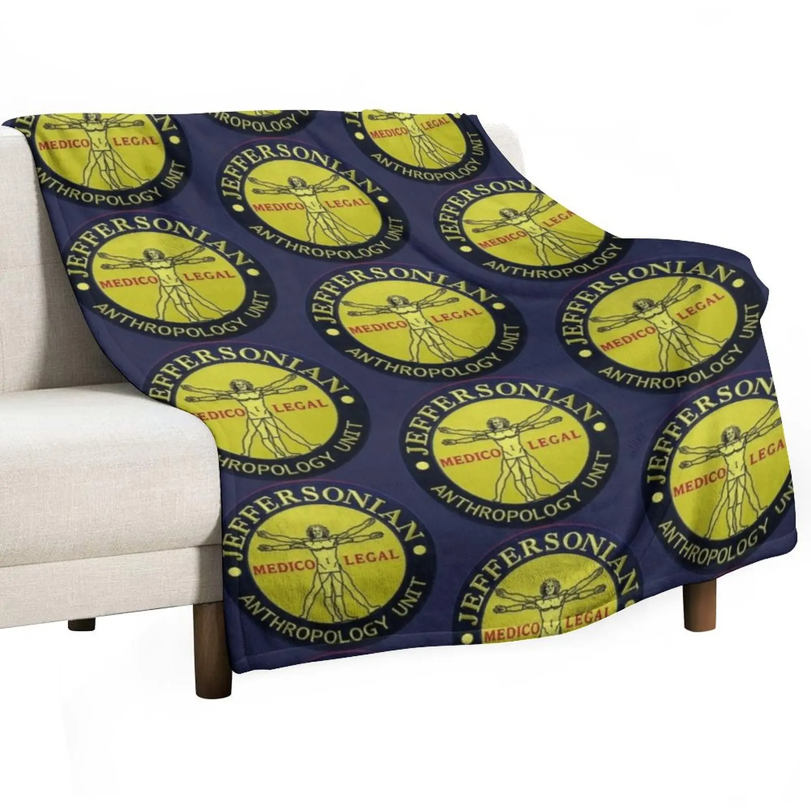 

Jeffersonian logo-Bones Throw Blanket manga Luxury St Quilt Picnic Blankets