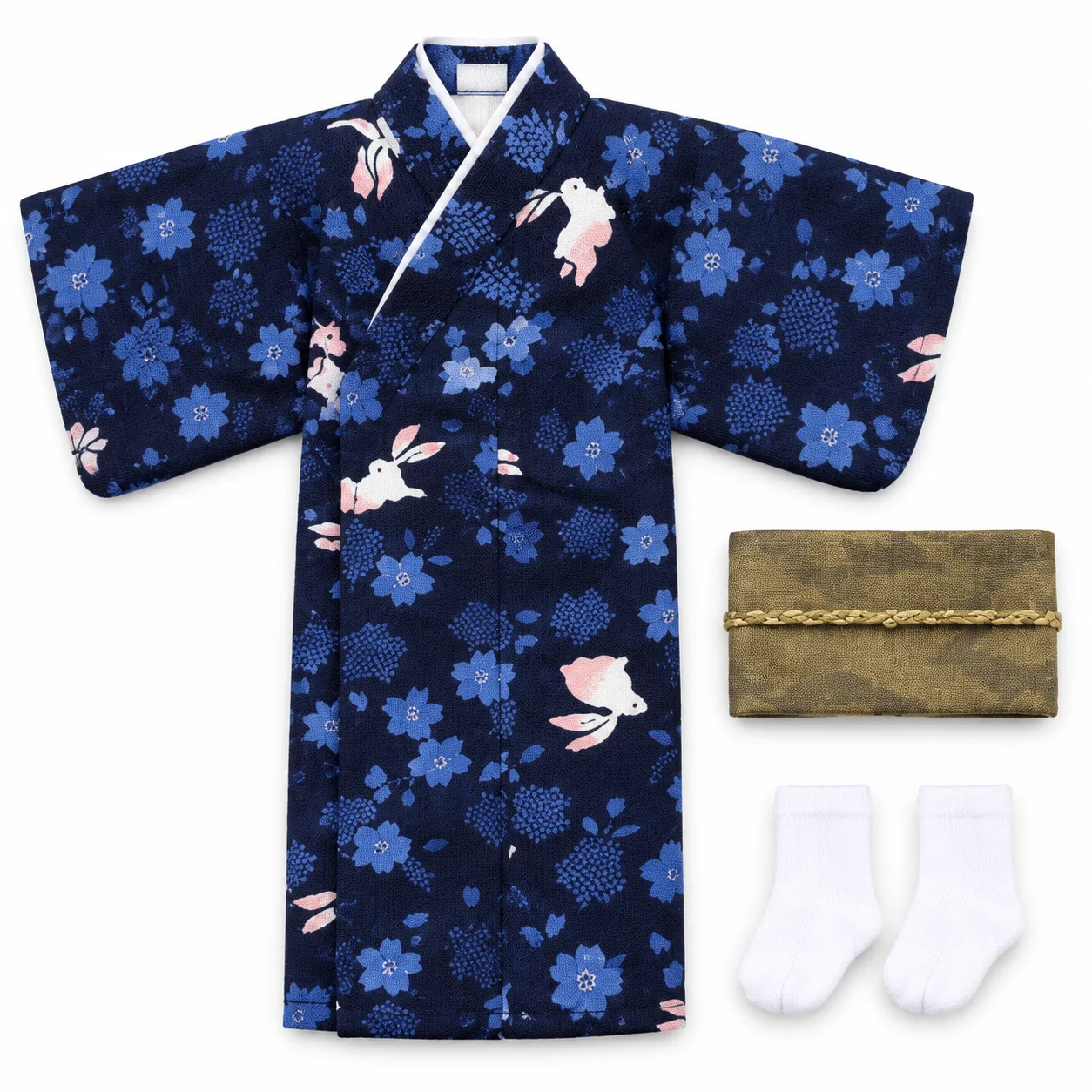 Special 6 Points Azone Baby Clothes Bjd Japanese Kimono Yukata OB24 Japanese Style Small Cloth Ob22 Light Nightmare Can Be