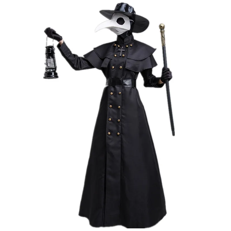 أزياء الهالوين للطاعون الطبيب k الموت الشرير الغراب قناع الفم مرحلة الأداء الزي المرأة الملابس العرقية صيف 202