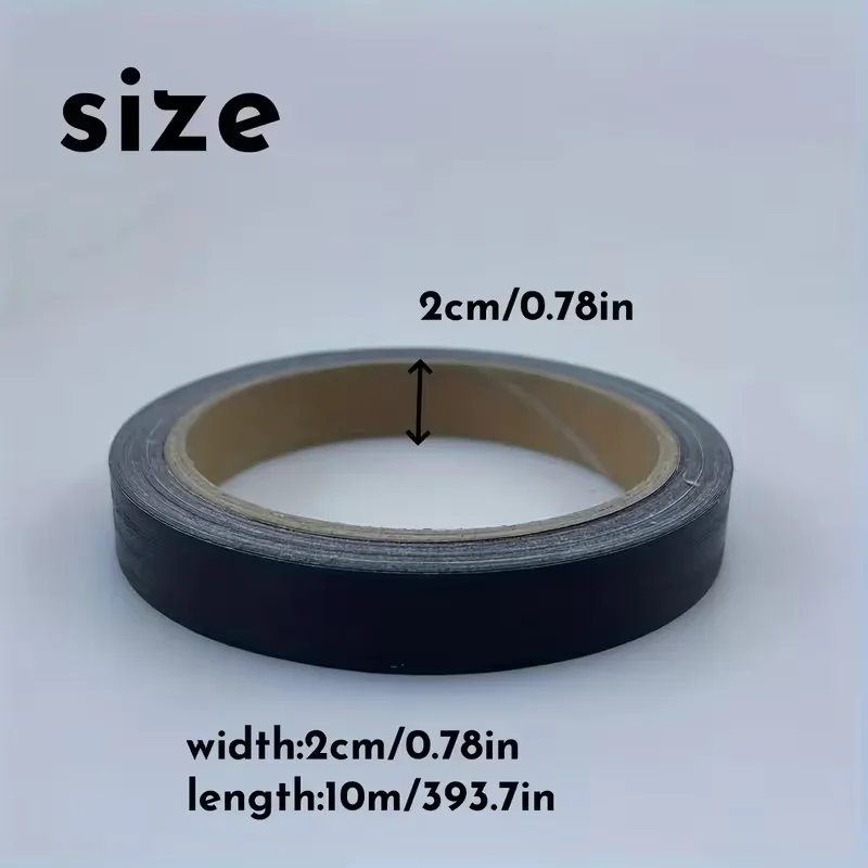 1PC 10mx2cm Wood Grain Edge Banding Covering Ugliness Repairing Wall Gaps Furniture Cabinet Door Frame Decoration Beautiful Seam