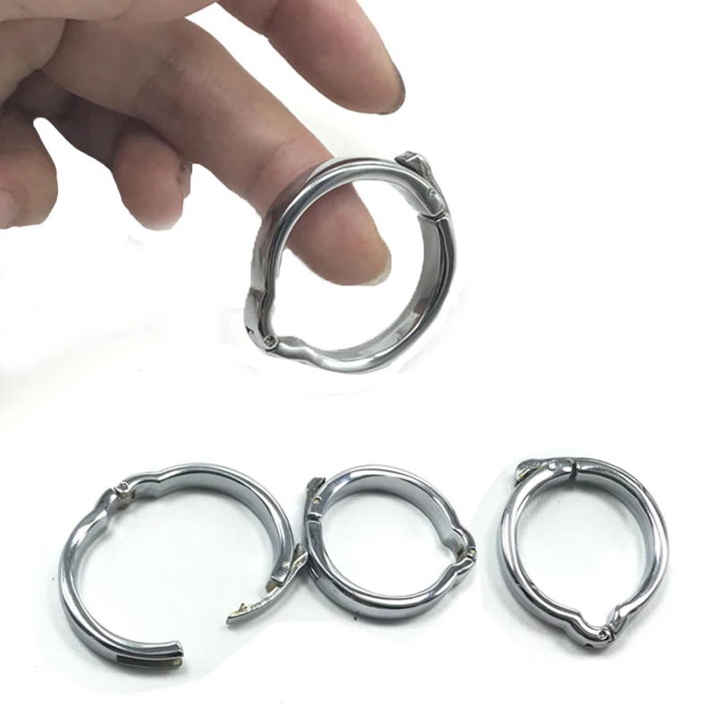 Foreskin Correction Cock Rings for Male Penis Erection Time Lasting Sex Toys Metal Glans Rings Intimate Goods Ring on The Penis