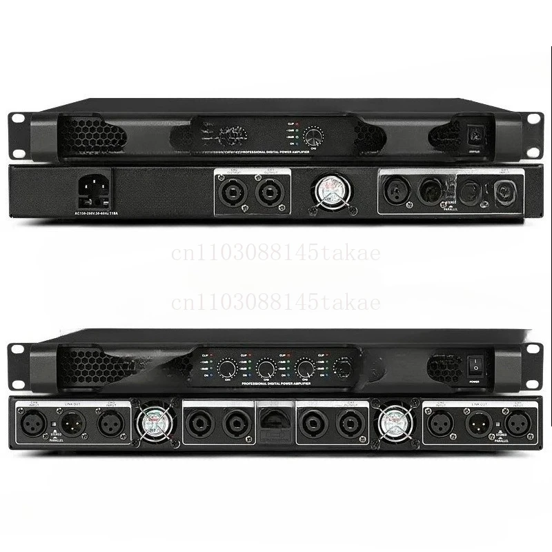 For Professional Digital Power Amplifier Pure Rear Stage Two-channel Household Stage Fever High Power Amplifier