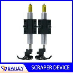 BAILEY 1SET High-Quality Optical Axis Scraper Floating Flat Scraper Device for Edge Banding Machine Woodworking Tool