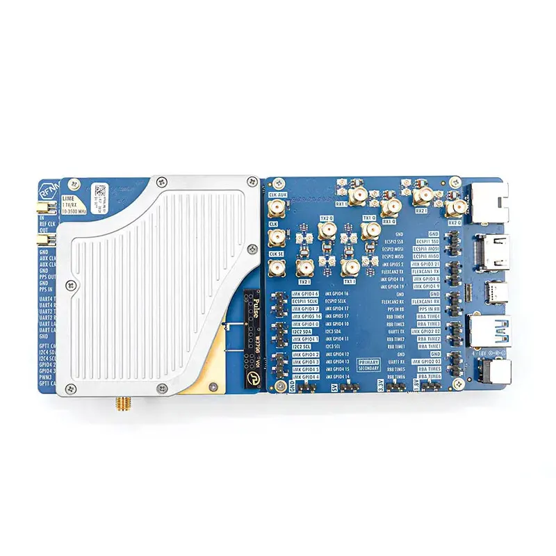 HamGeek Original RFNM Motherboard RF Development Board+Lime+Breakout LA9310, Si5510, i.MX8MP, 4GB LPDDR4, 64GB eMMC 5.1 TX/RX