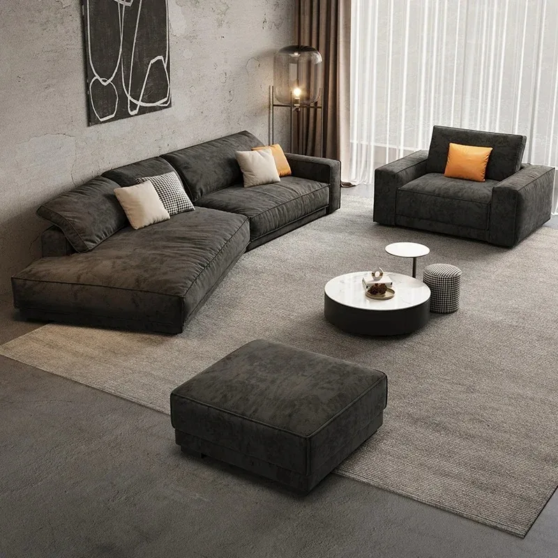 European Individual Filler Sofa Living Room Lazy Modern Nordic Lounge Sofa Recliner Salon Luxury Couch Wohnzimmer Home Furniture