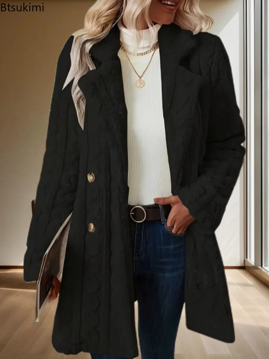 New Fashion Plush Fur Long Women Coats Jackets Comfortable Casual Loose Warm Outerwear Autumn Winter Woman Tops Cardigan Clothes