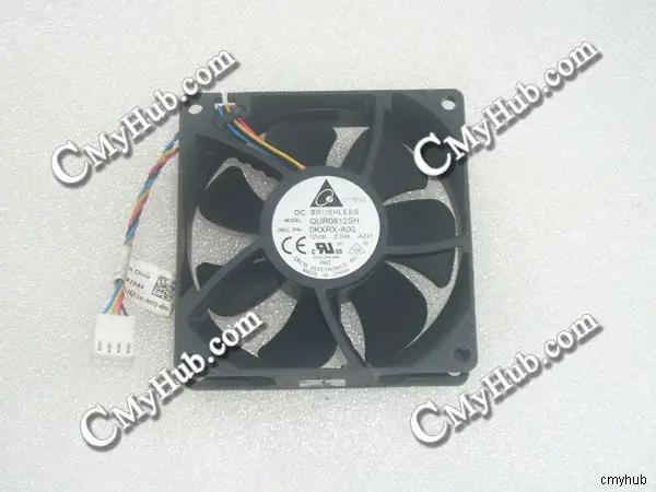 For Dell Server Delta QUR0812SH AZ41 092584 0KXRX-A00 DC12V 0.50A 4Pin Cooling Fan QUR0812SH AZ41 -AZ41 092584 92584 0KXRX-A00