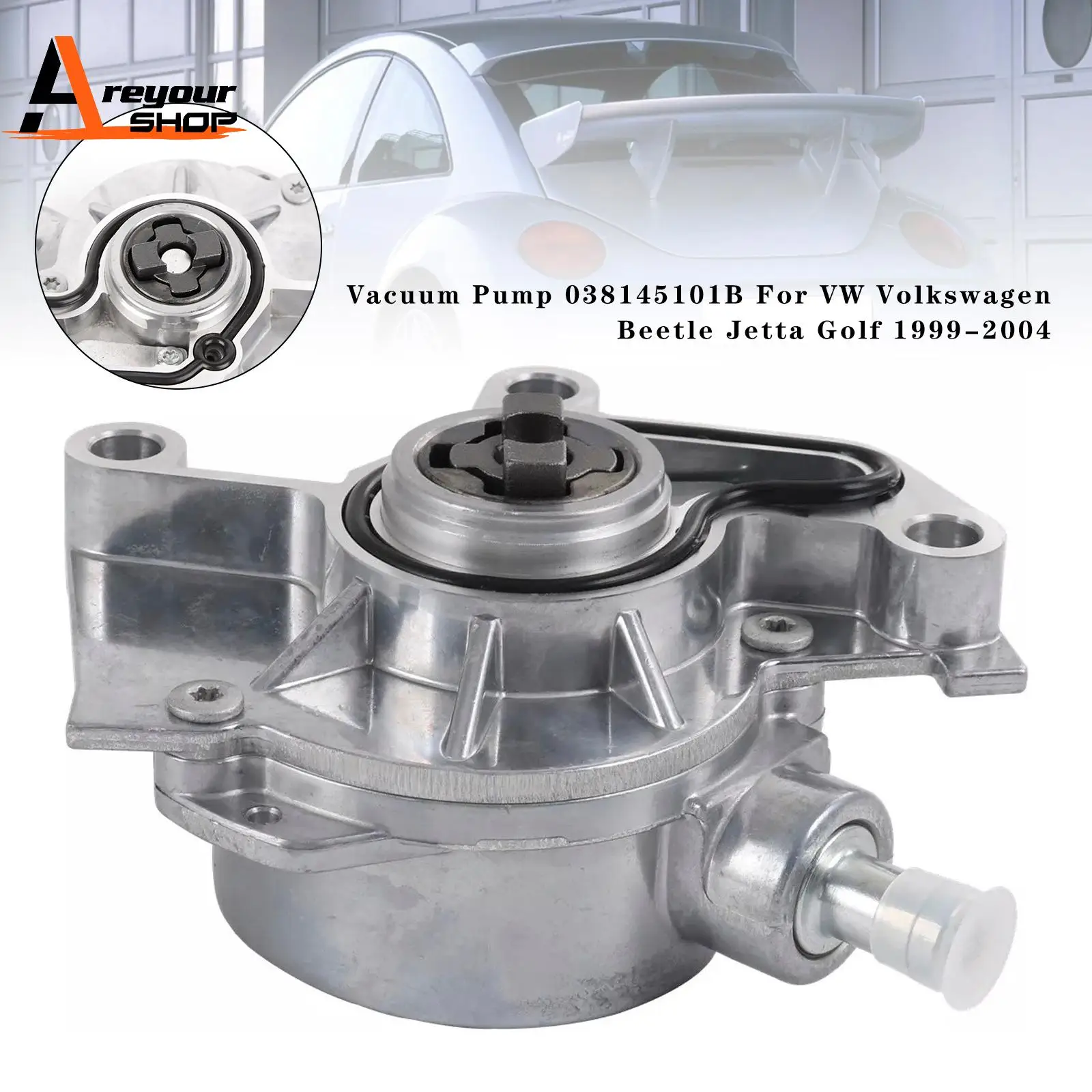 Vacuum Pump 038145101B for VW Volkswagen Beetle Jetta Golf 1999-2004