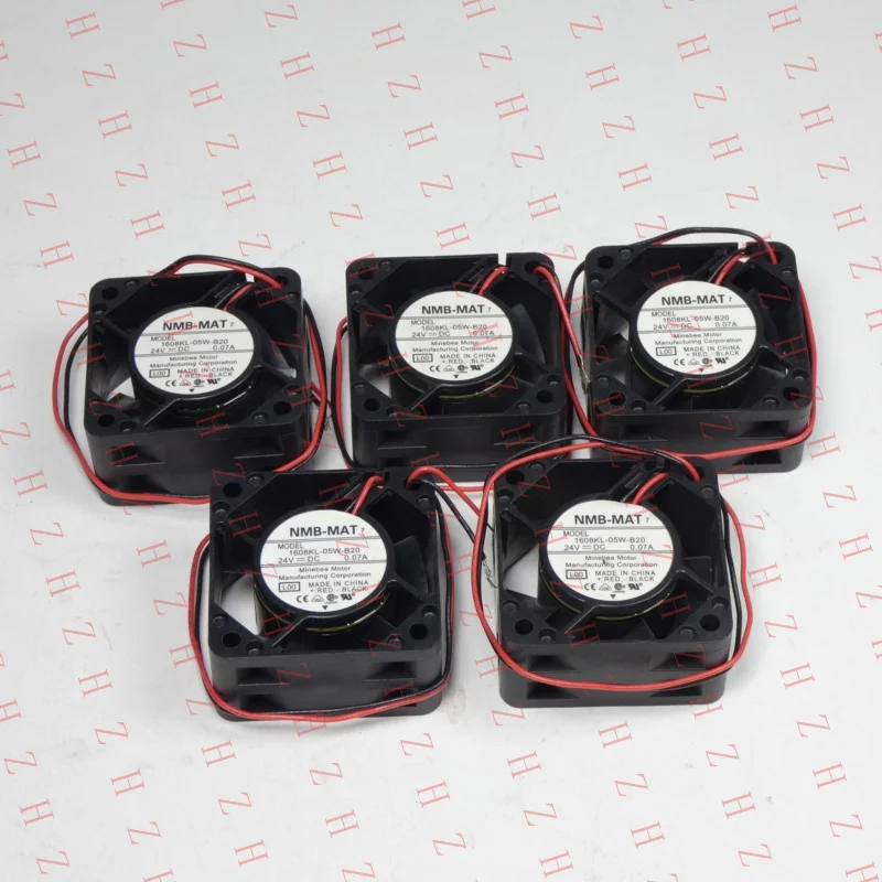 P+10 FOR NMB-MAT 1608KL-05W-B20 MODEL  DC 24V 0.07A 0.5W Axial Cooling Fan