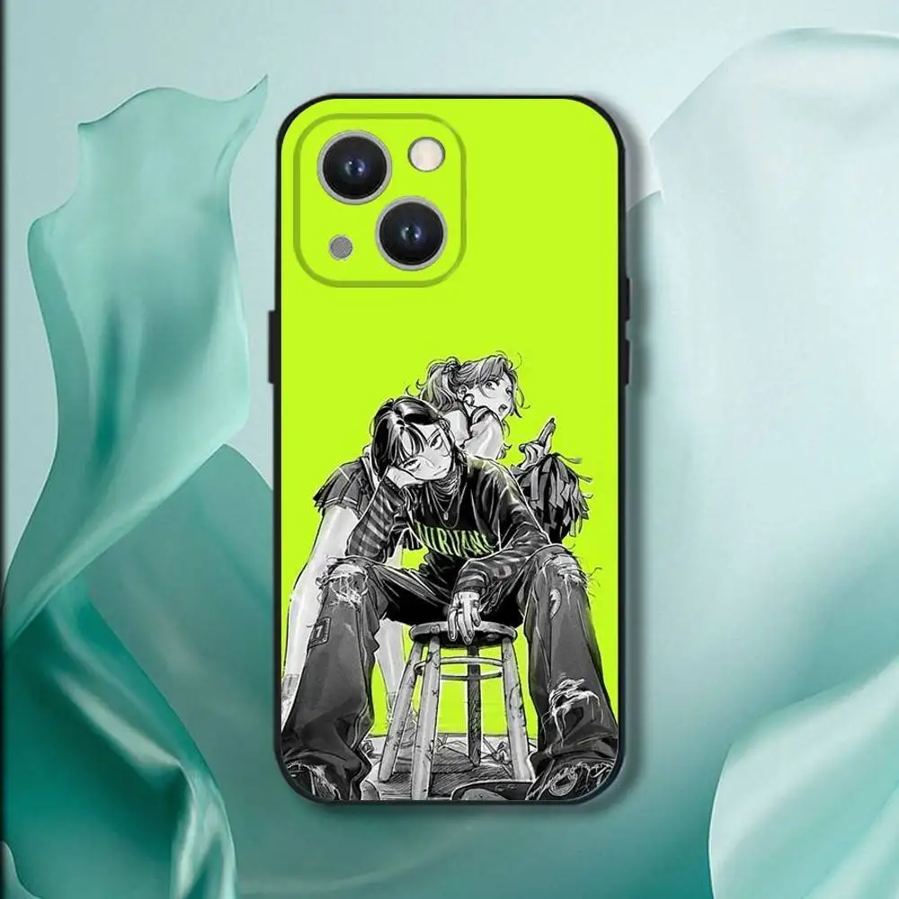 A-Aya O-Oosawa Koga M-Mitsuki iPhone 16,15,14,13,12,11,Pro,XS,Max,XR,Plus,E,SE4,Mini対応 スマホケース ブラック ソフトカバー