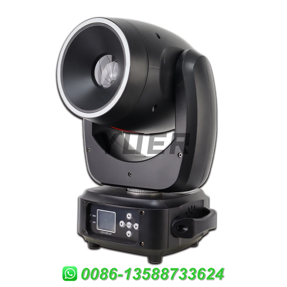 4Pcs/lot 260W Beam Gobo Moving Head Light With Aperture 5 Prism Rainbow Effect DMX512 DJ Disco Club Party Christmas Stage Effect