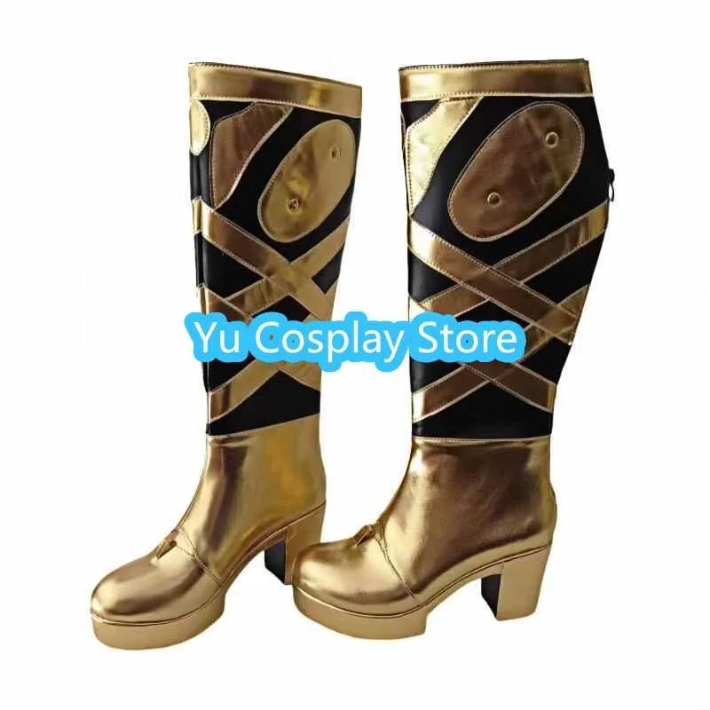 

Yu Cosplay Store TGA New Agent Ling Tong Cosplay Shoes Anime Cosplay Shoes Boots Halloween Costumes Props