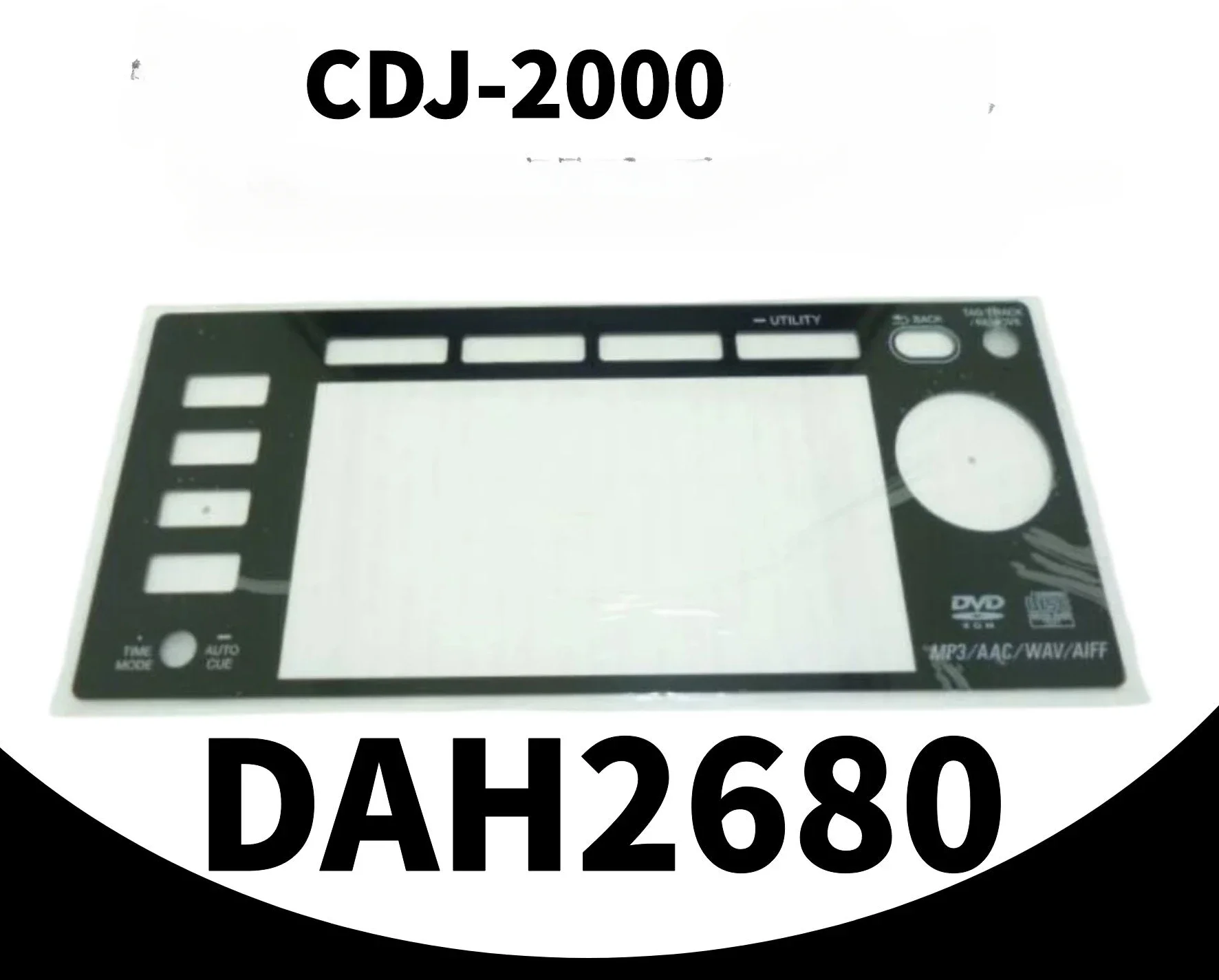 Suitable for the Pioneer CDJ2000 disc player CDJ2000nexus display screen external plastic plate DAH2874 DAH2680