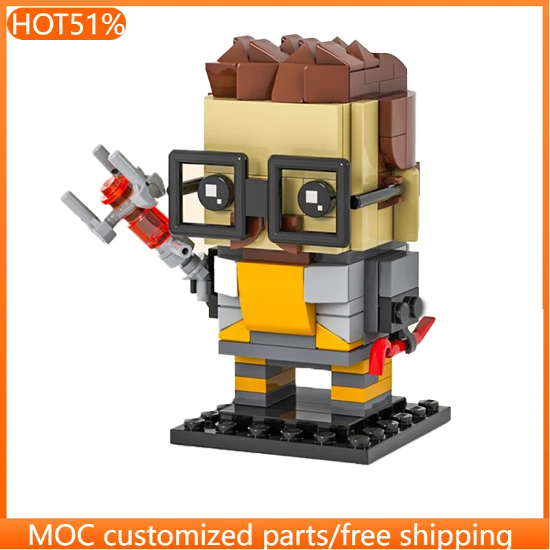 

160 PCS Brickheadz Style Sci-fi themed dolls MOC Customize Modular Building Block Creative Design Brick DIY Holiday Toy Gifts