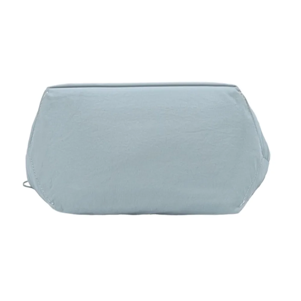 

Однотонная нейлоновая сумка-мессенджер в корейском стиле, парусиновая сумка через плечо в форме клецок, легкая большая вместительная сумка на одно плечо