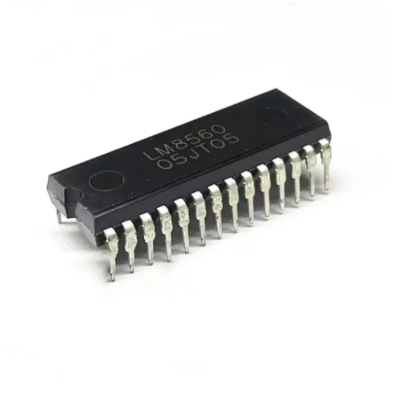 10PCS  LM8560 DIP-28 Digital LED Quartz Clock Auto Quartz Clock Display Chip Electronic Clock LM 8560 In Stock