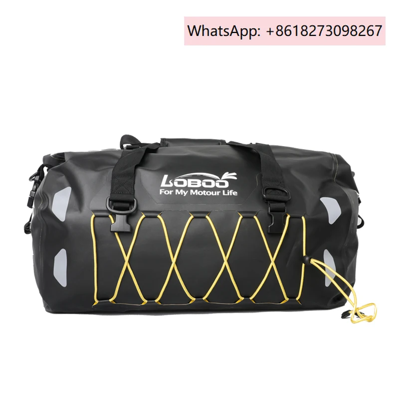 

Motorcycle waterproof bag, low temperature resistant rear seat bag, motorcycle travel riding equipment, motorcycle backpack bag