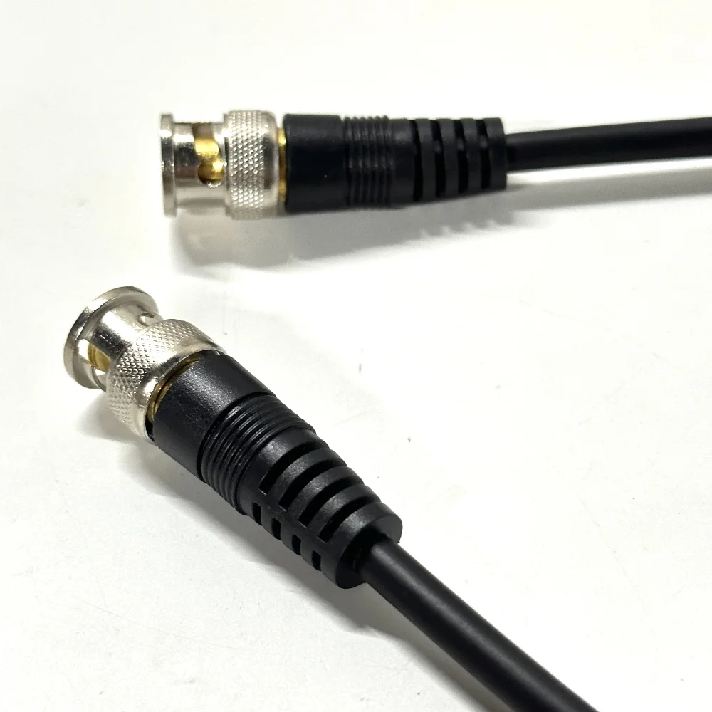Kabel BNC męski do męskiego 0,5 M/1 M/1,5 M Przedłużacz kamery AHD do systemów bezpieczeństwa CCTV