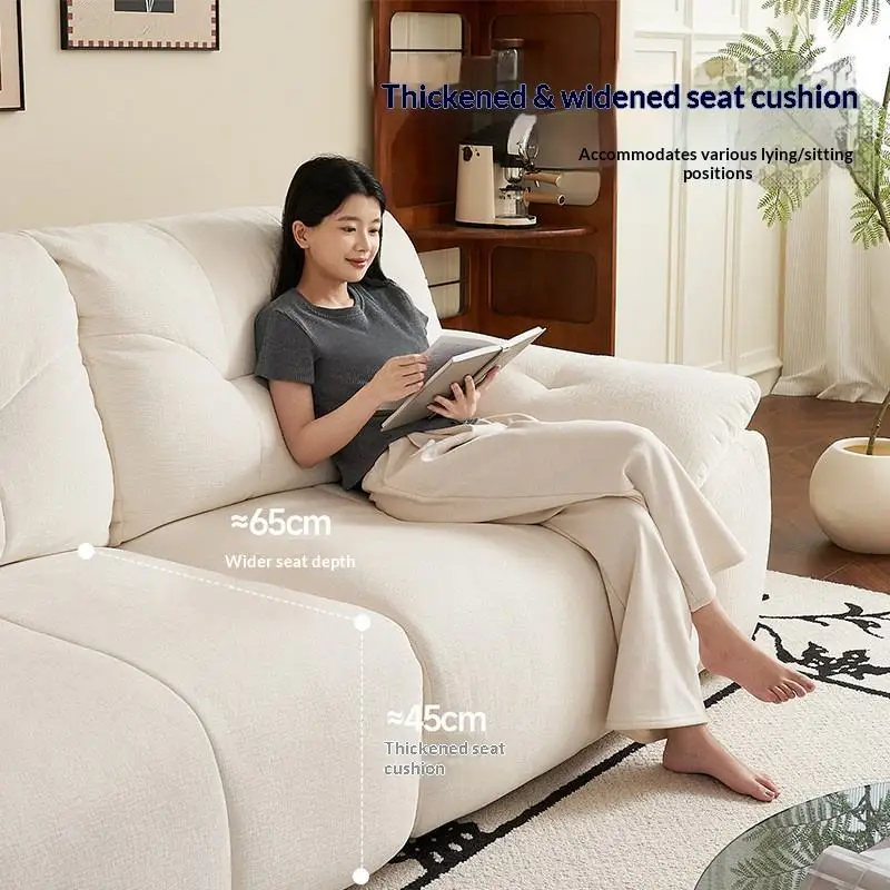 Modern Living Room Sectional Sofa With Comfort Cushions And Fabric Upholstery For Family Seating And Home Lounge Use Home Use