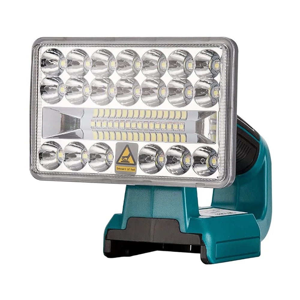 Imagem -02 - Lanterna Led sem Fio ao ar Livre Luz de Trabalho Holofotes Makita Bl1430 Bl1830 18v 2000lm Polegadas 18v