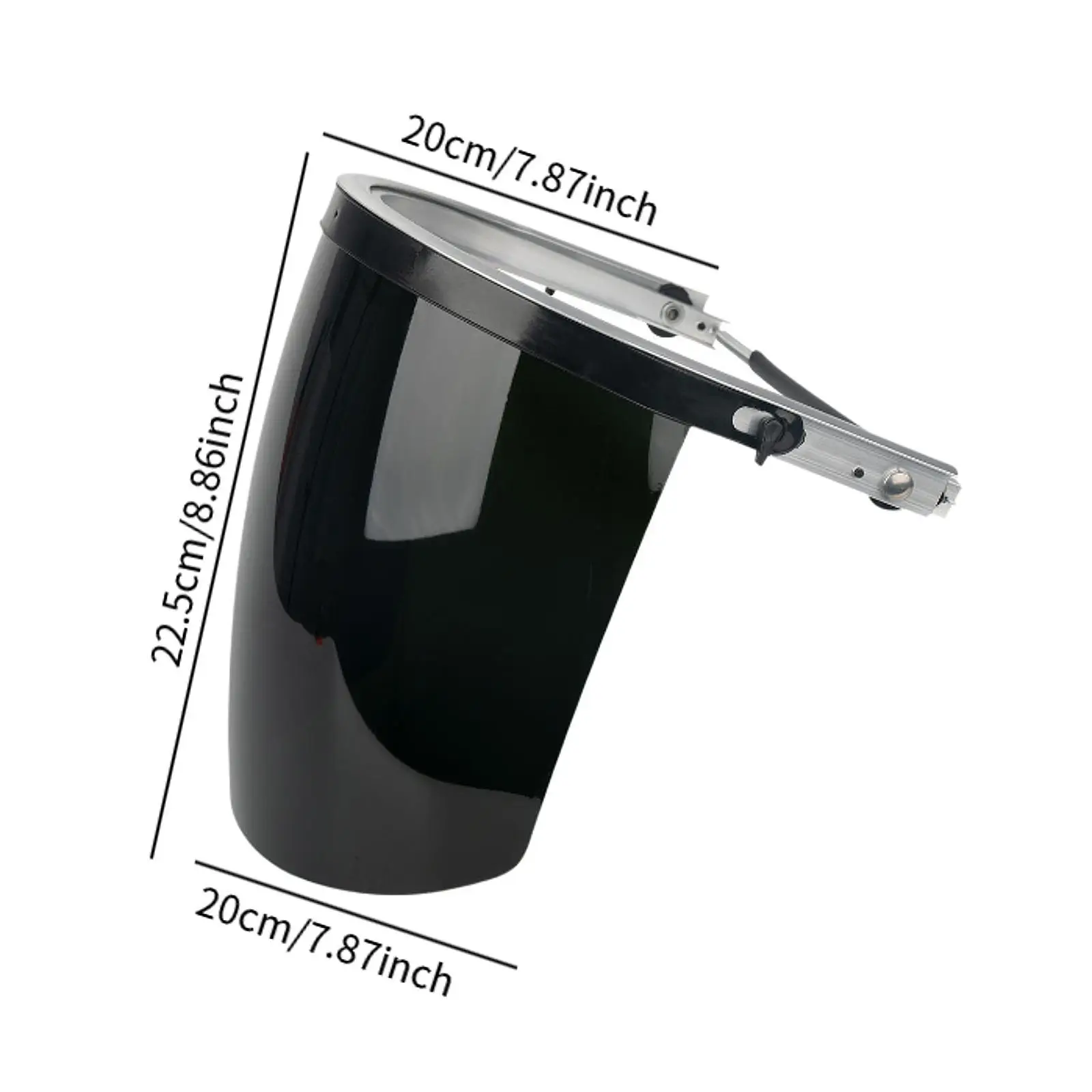 フェイスシールド 大人用保護フルフェイスシールド 作業用 ガーデニング 研削用