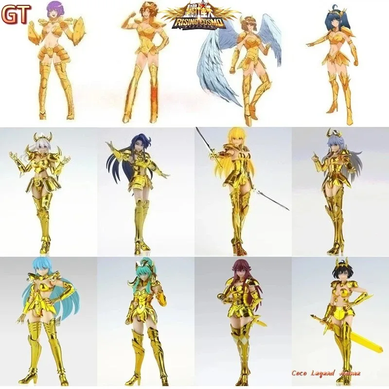 

HolyFigure GT Saint Seiya Myth Cloth Taurus Erica Cancer Pamela Capricorn Andrea Virgo Verna Aquarius Mamie Gemini Pisces Aries
