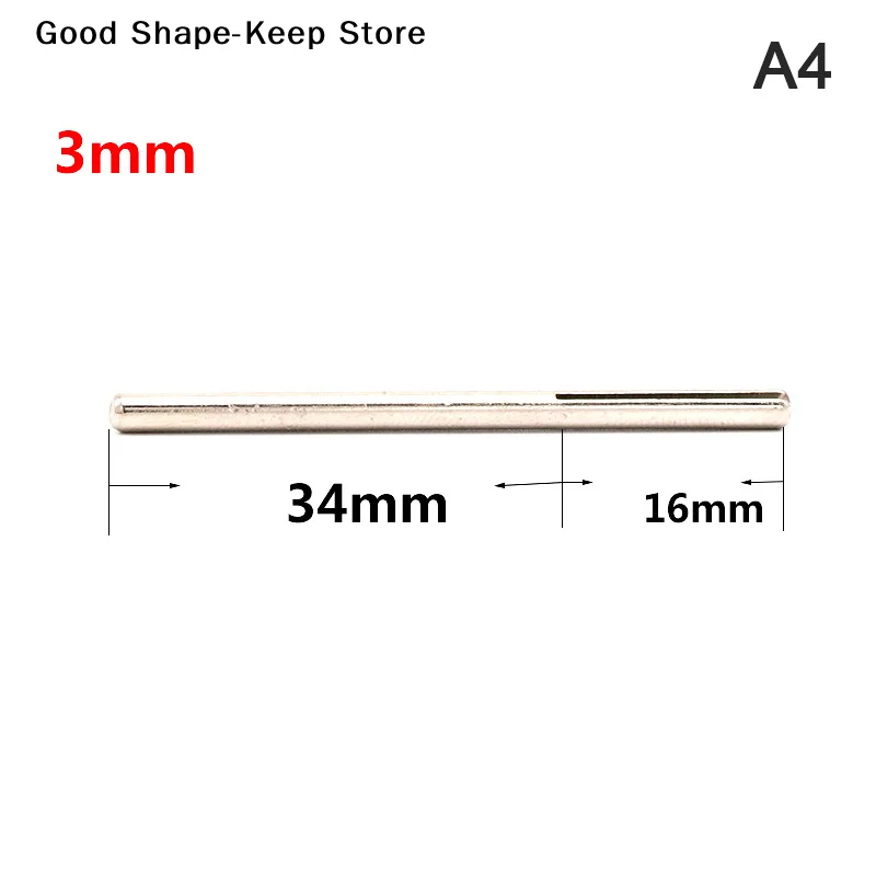 daily10PCS/12PCS Shank Sandpaper Clamp Split Mandrels Long Abrasive Holder ClipDaily products