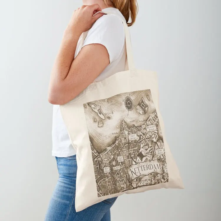 

Ketterdam (Sepia) Tote Bag personalized tote bag Lady bags Women's shopper bag supermarket folding
