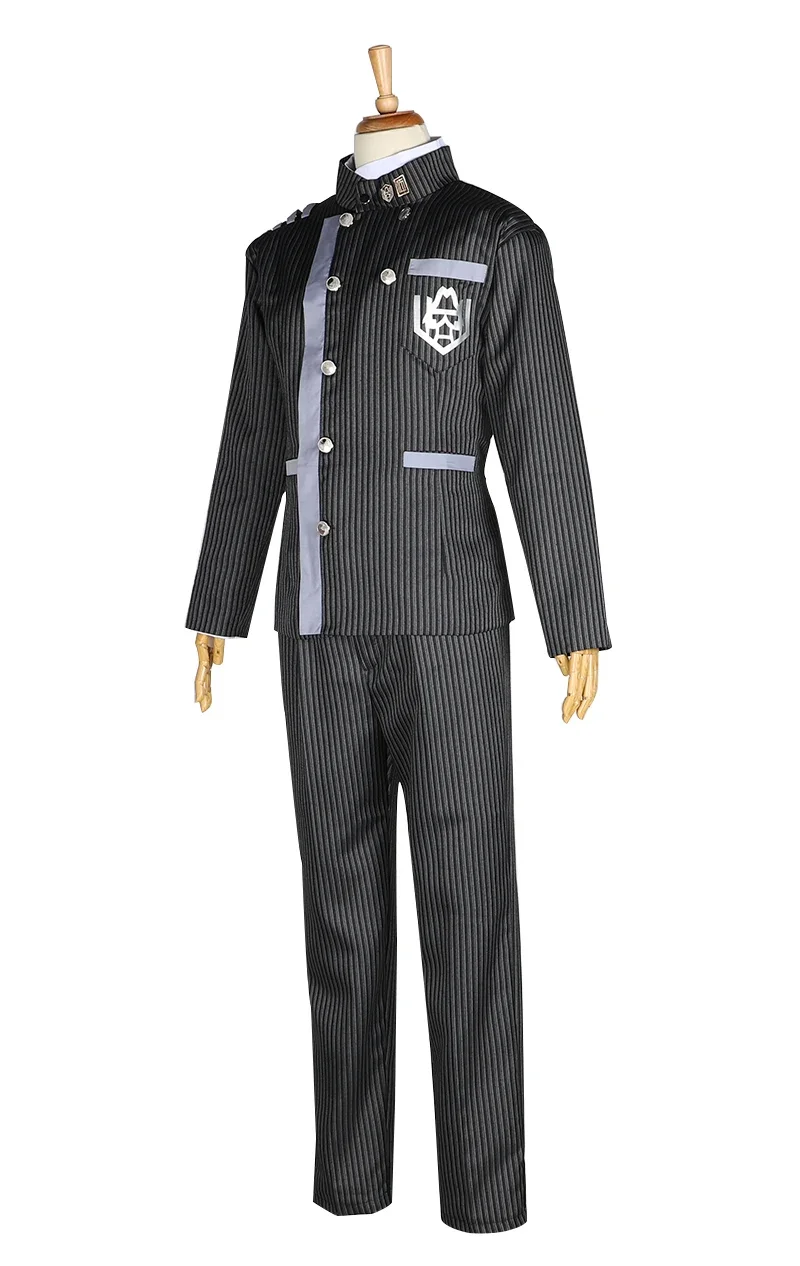 Unisex Anime Cos Saihara Shuichi Cosplay Costumes Halloween Christmas Party Sets Suits Student Uniform