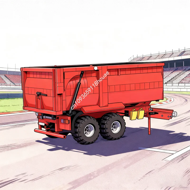 1349 個 MOC クランプティッパートレーラーテクニカルモデルビルディングブロック建設 DIY クリスマスギフト教育玩具レンガ子供