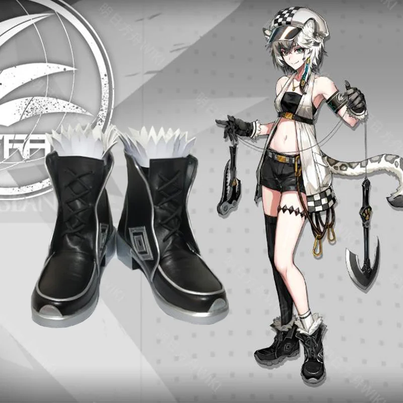 

Game Arknights Cliffheart Cosplay Shoes Canvas Fashion Boots Casual Women Men College Anime Cartoon Student High Help